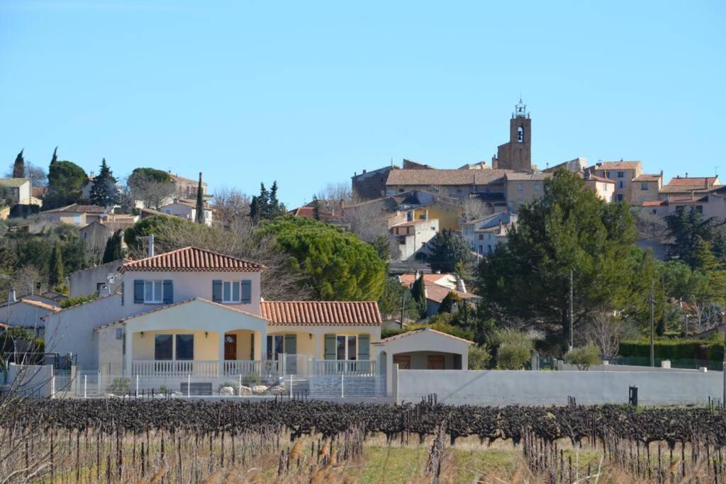Vue Sainte Victoire, Proche Aix-En-Provence Apartment Pourrieres Luaran gambar